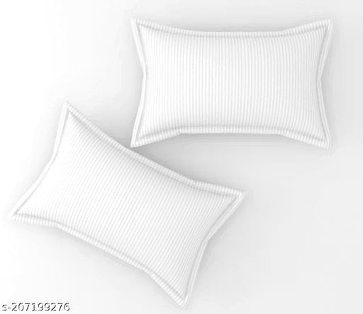 White Satin Double bed 400 TC luxury Bedsheet