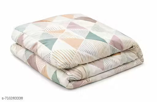 Luxury 280 TC Pure Cotton Queen Bedsheet Set - Modern & Geometric Designs