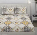 Platinum Printed Bedsheets Double King Size