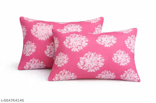 Flat Bedsheet For Single/Double Bed With Pillow Covers