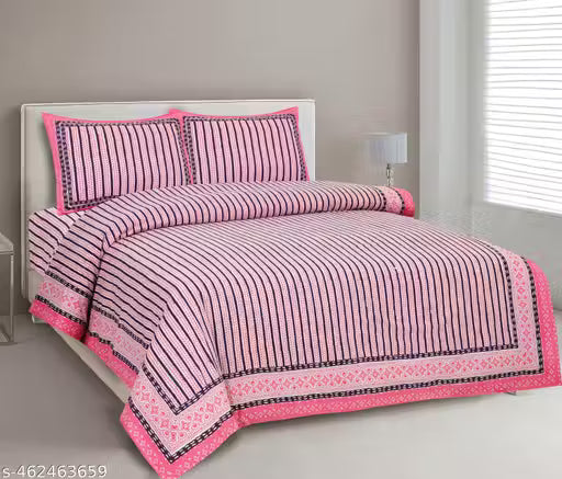Skin Friendly bedsheet King Size Bed Cotton bedsheets for King Size Bed880