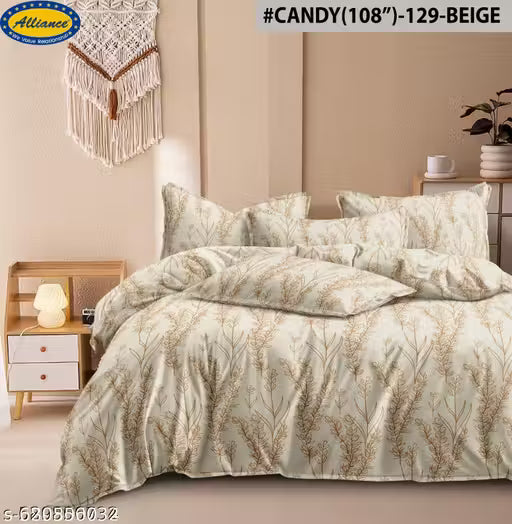 Luxury Double Bed Sheet for Everyday Comfort Super Soft, Breathable & Durable Fabric
