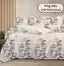 World Superfine Cotton Feel Super King Size Bedsheets with 2 King Size Pillow Covers 108"x108"