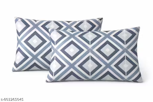 DOUBLE BED COTTON FEEL GLACE COTTON ALL AROUND ELASTIC FITTED BEDSHEET WITH 2 PILLOW COVERS