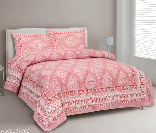 Skin Friendly bedsheet King Size Bed Cotton bedsheets for King Size Bed