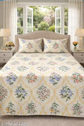 100% Cotton Feel Double Bed Bedsheet Set